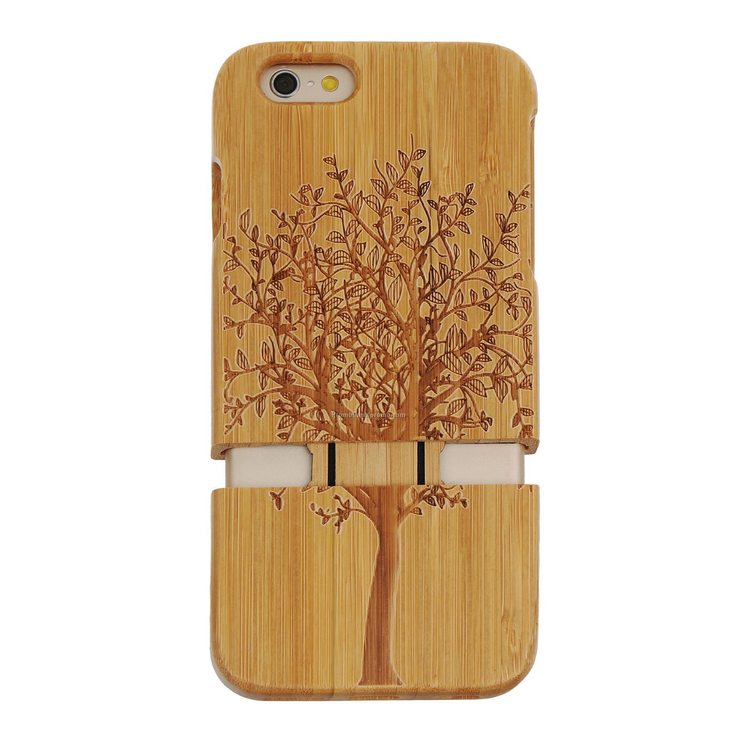 Customized Logo Wood Mobile Phone Case Photo 2