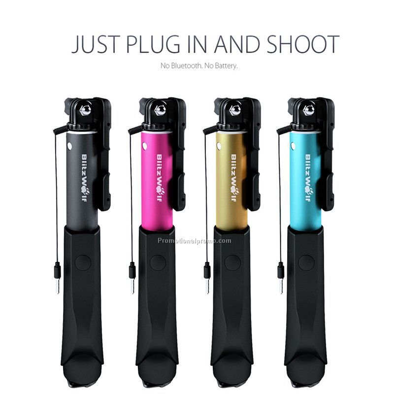 Universal Portable Extendable Bluetooth Wired Wireless Selfie Sticks Monopod Photo 2