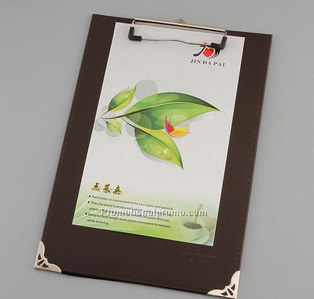 High quality leather Clipboard Menu Holder Photo 3