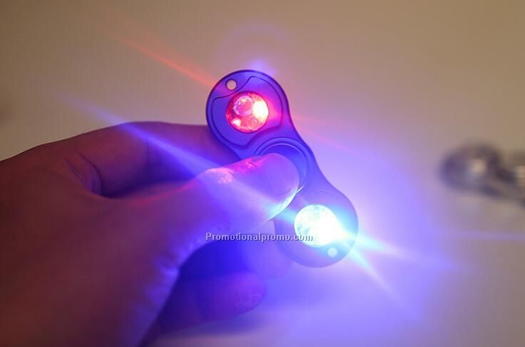 Aluminum Classic Aurora light Hands Finger Led Fidget Spinner Photo 2