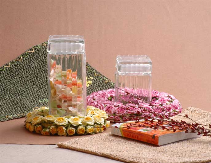 storage jar set with glass lid
  
   
     
    