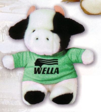 9" Cuddly Cow