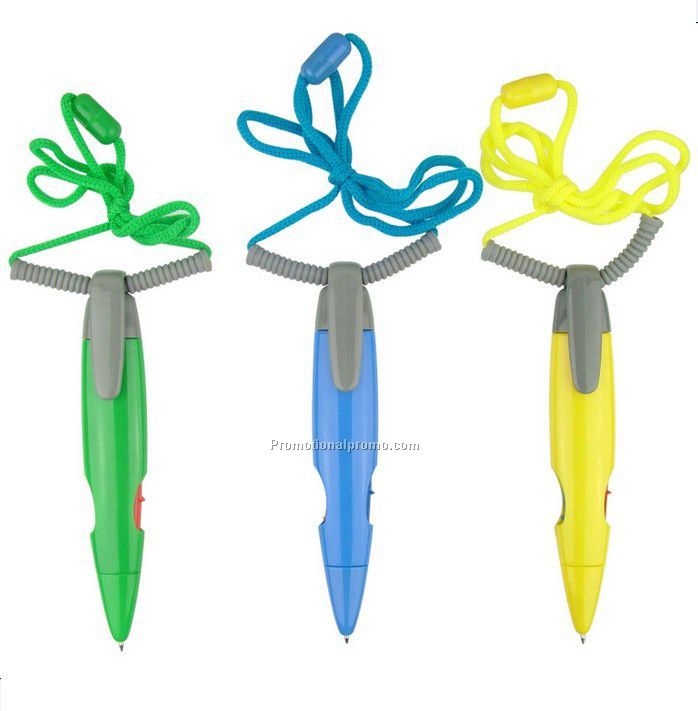 Promoitonal custom ballpoint pen with string