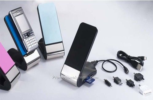 Mobil Phone holder, Card reader, Phone charger