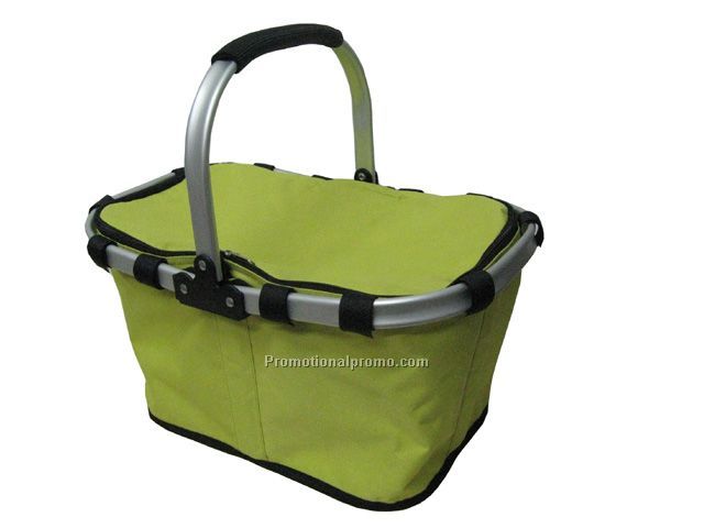 Insulated picnic basket, Folding shopping basket, Collapsible folding baskets