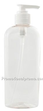 8oz Clear Cosmoval Pump Bottle