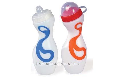 plastic sports water bottle