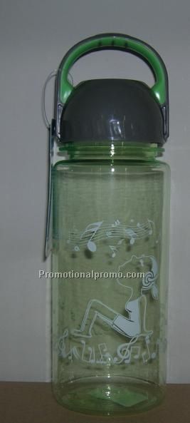 Plastic sports bottle